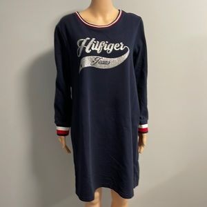 Tommy Hilfiger logo sweatshirt dress